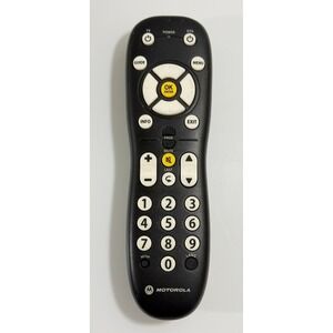 Motorola Remote Control Black URC-2068BC1 Universal DTA TV UEI‎ Technology